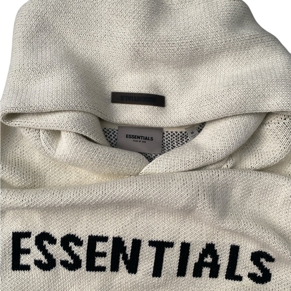 Buttercream Essentials Fear of God Knit Pullover Hoodie - Picture 5 of 5